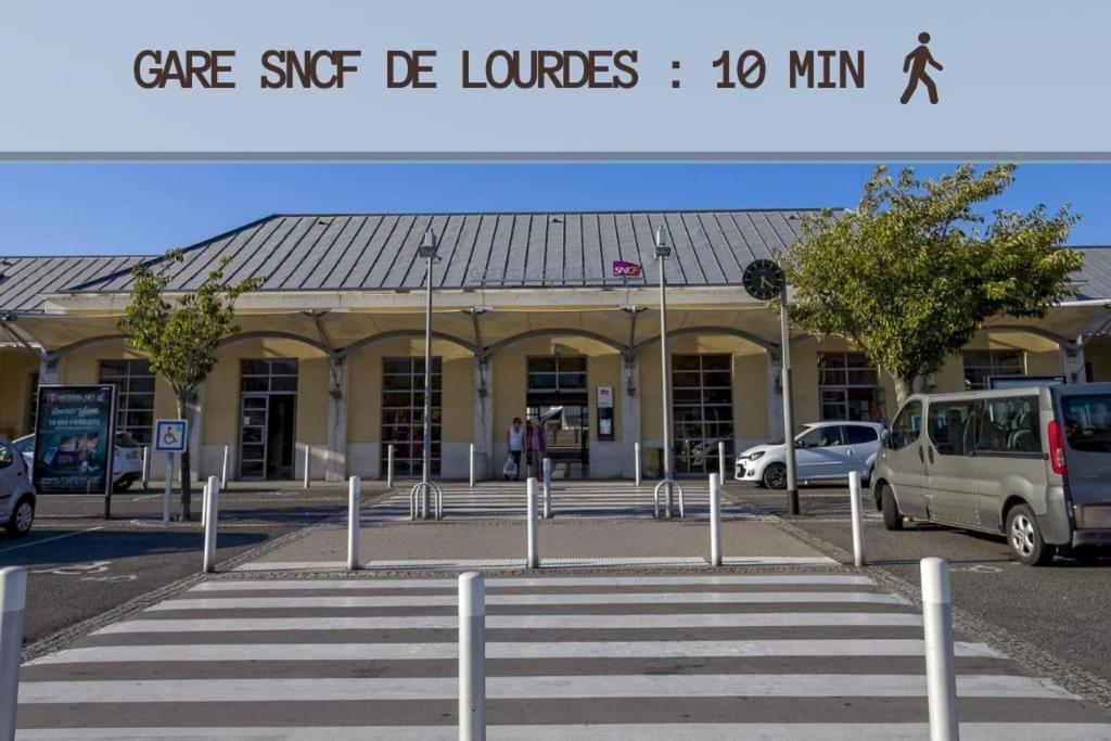 דירות לורדה Le Jeanne 4/6 Couchages, Wifi, Sanctuaire מראה חיצוני תמונה