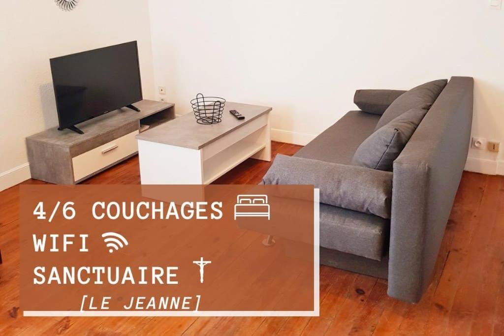 דירות לורדה Le Jeanne 4/6 Couchages, Wifi, Sanctuaire מראה חיצוני תמונה